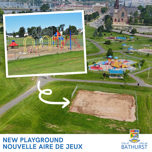 New playground at Coronation Park