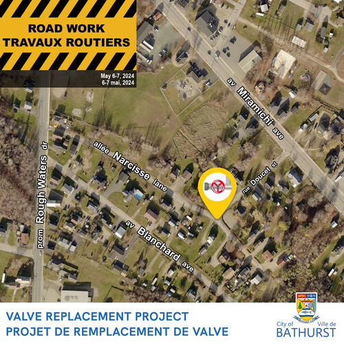 Valve replacement project — Narcisse Lane