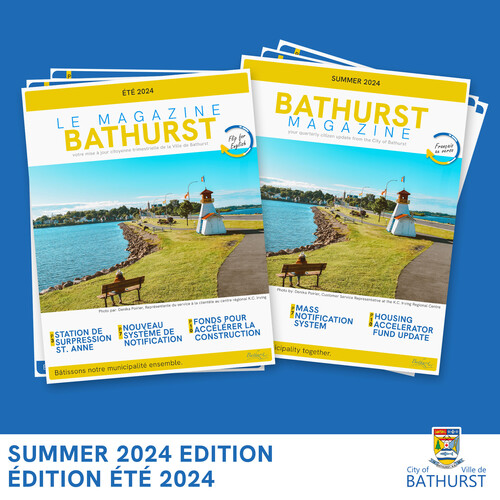 Le magazine Bathurst - Été 2024
